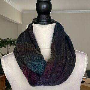 Women’s Neon Multicolored Infinity Scarf